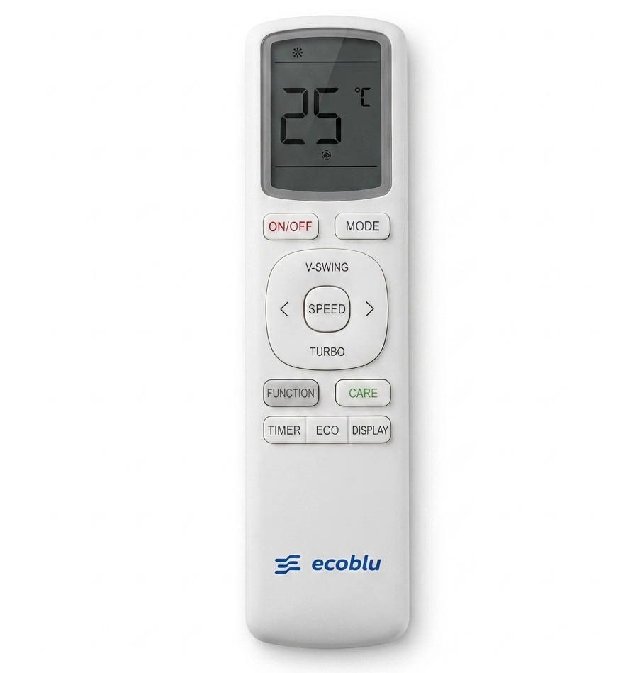 Mando del aire acondicionado